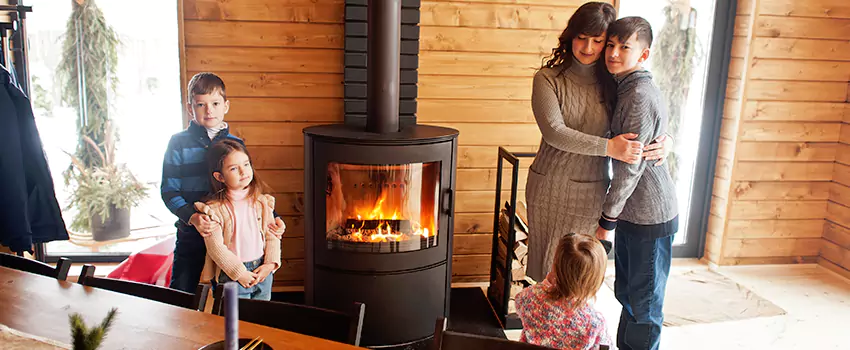 Morso Cast Iron Fireplace Insert Installation in Texarkana, Texas