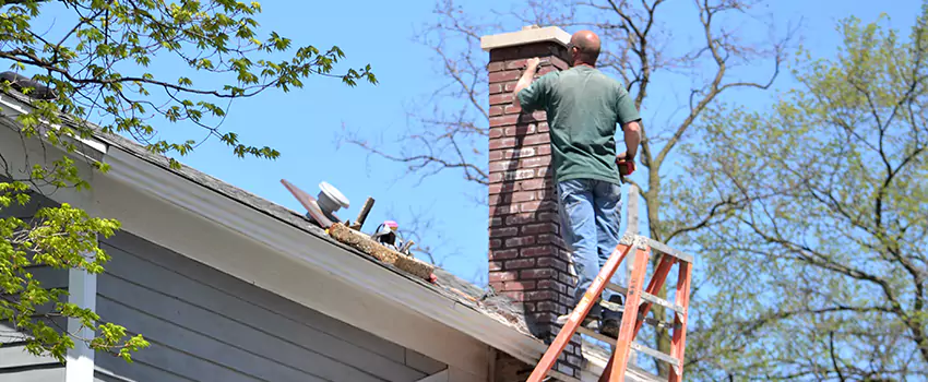 Vinyl and PVC Chimney Flashing Installation in Texarkana, TX
